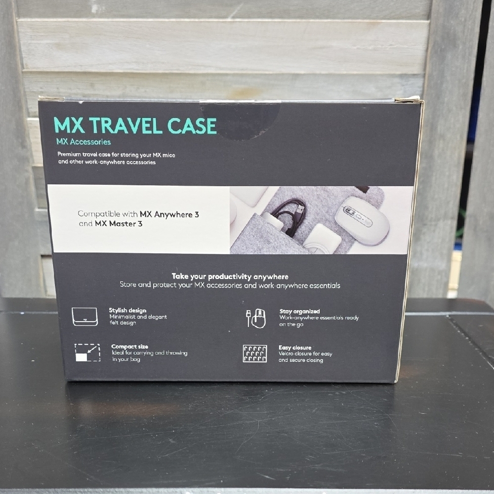 MX Travel Case - Gray | Logitech - Picture 5 of 14